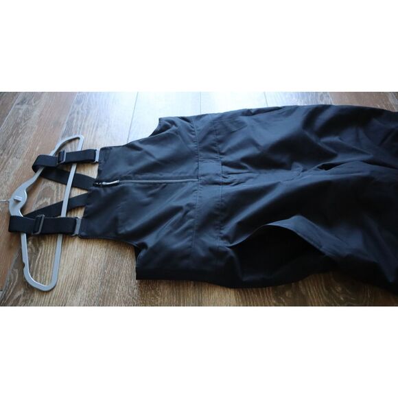 Lands' End Women's Sz M Black Expedition Waterproof Insulated Snow Bibs - Picture 15 of 16